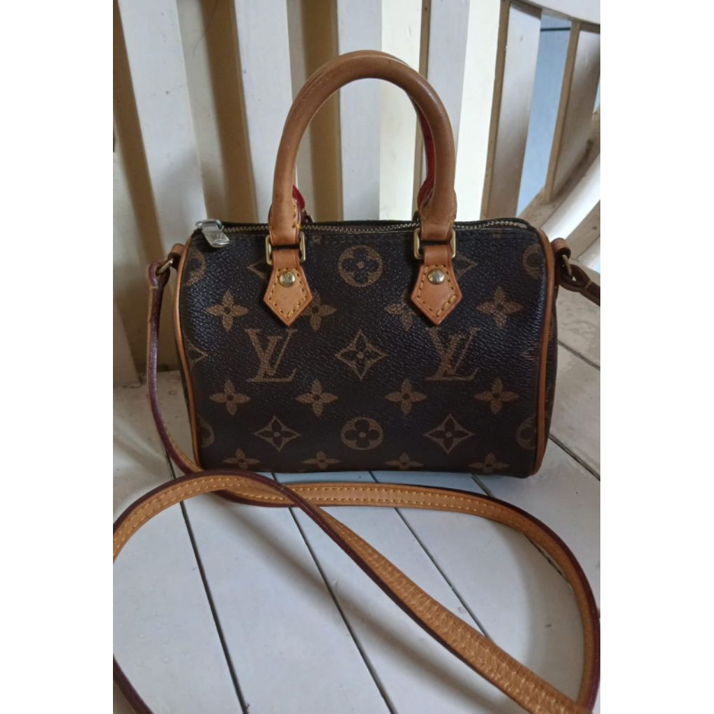 LV Speedy Nano Monogram 2017 Preloved