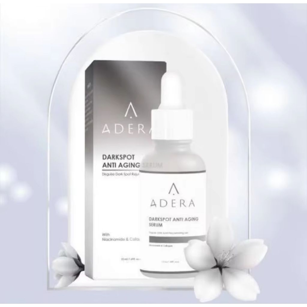 TERBUKTI Adera Darspot Anti Aging Serum Membantu Samarkan Flek Hitam & Jerawat Membandel