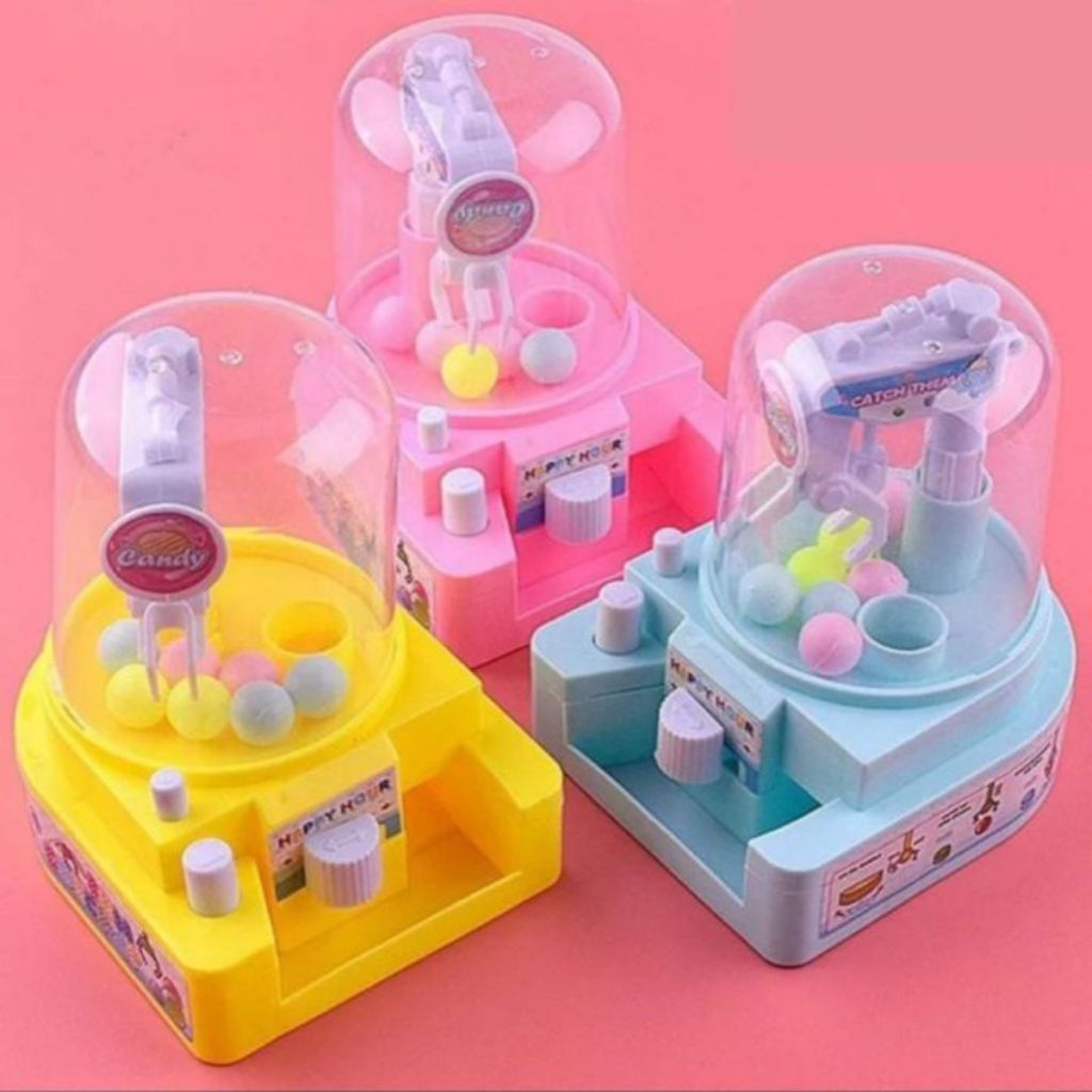 mainan capit boneka kecil mini termurah tanpa batre YG18