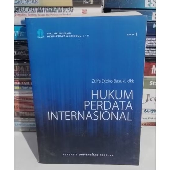 Buku  HUKUM PERDATA INTERNASIONAL.