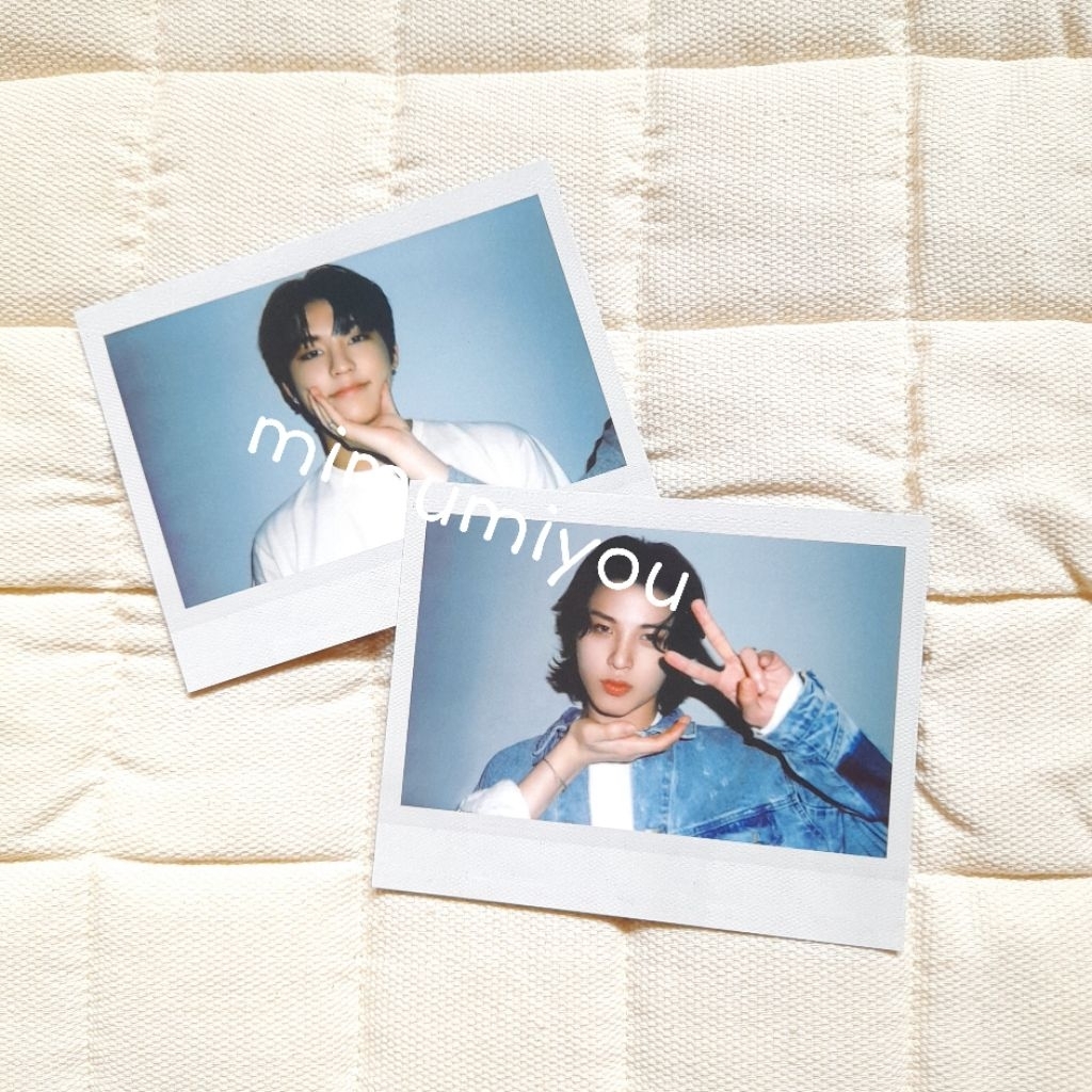 [BACA DESKRIPSI] Jual polaroid treasure reboot jeongwoo junghwan