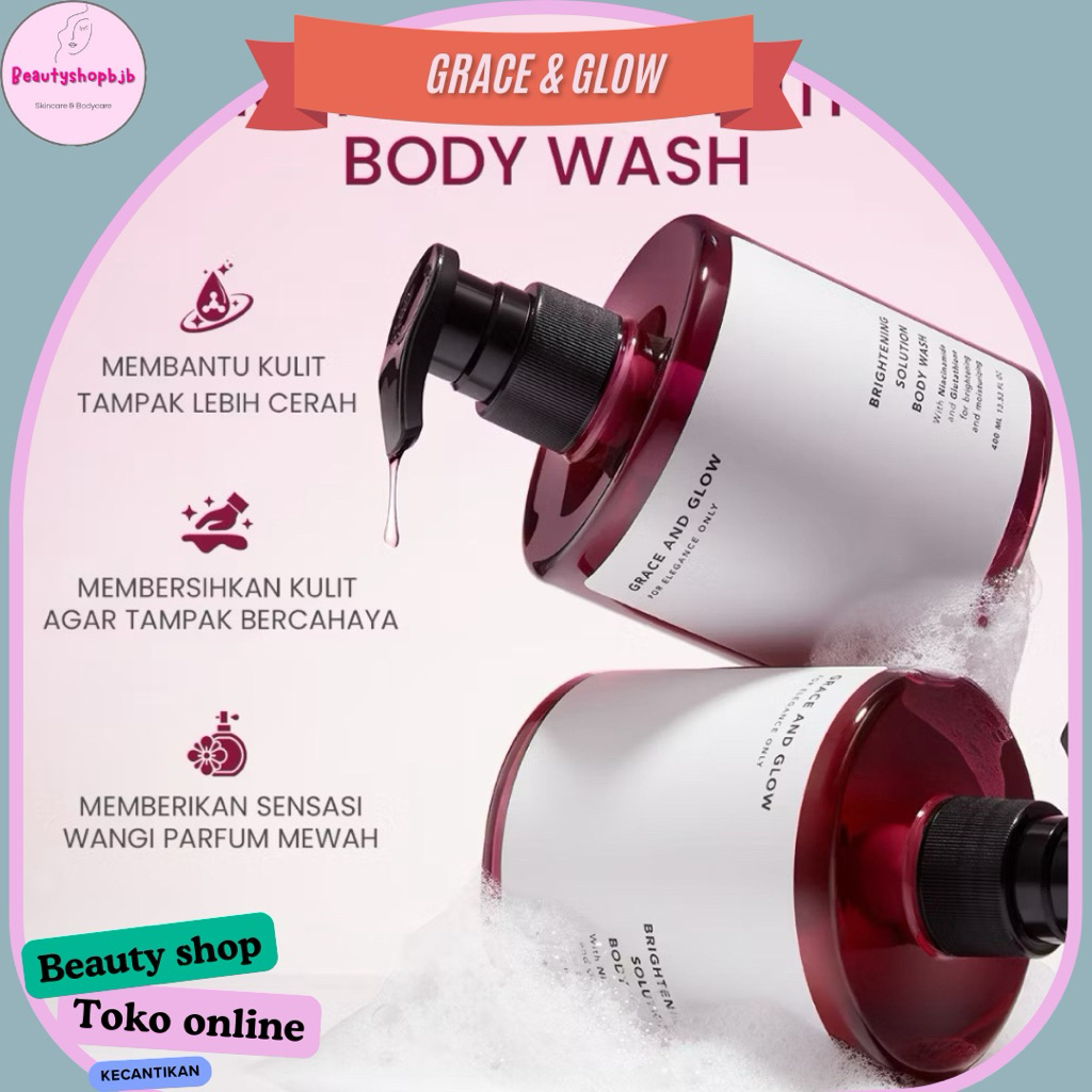 *BEAUTY*GRACE & GLOW body wash & body serum
