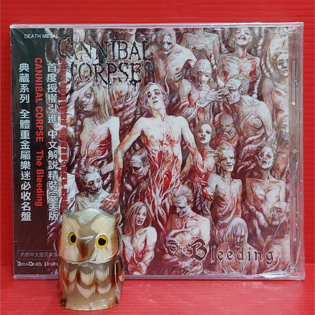 CD Cannibal Corpse - The Bleeding Uncesnsored Cover Import China OBI