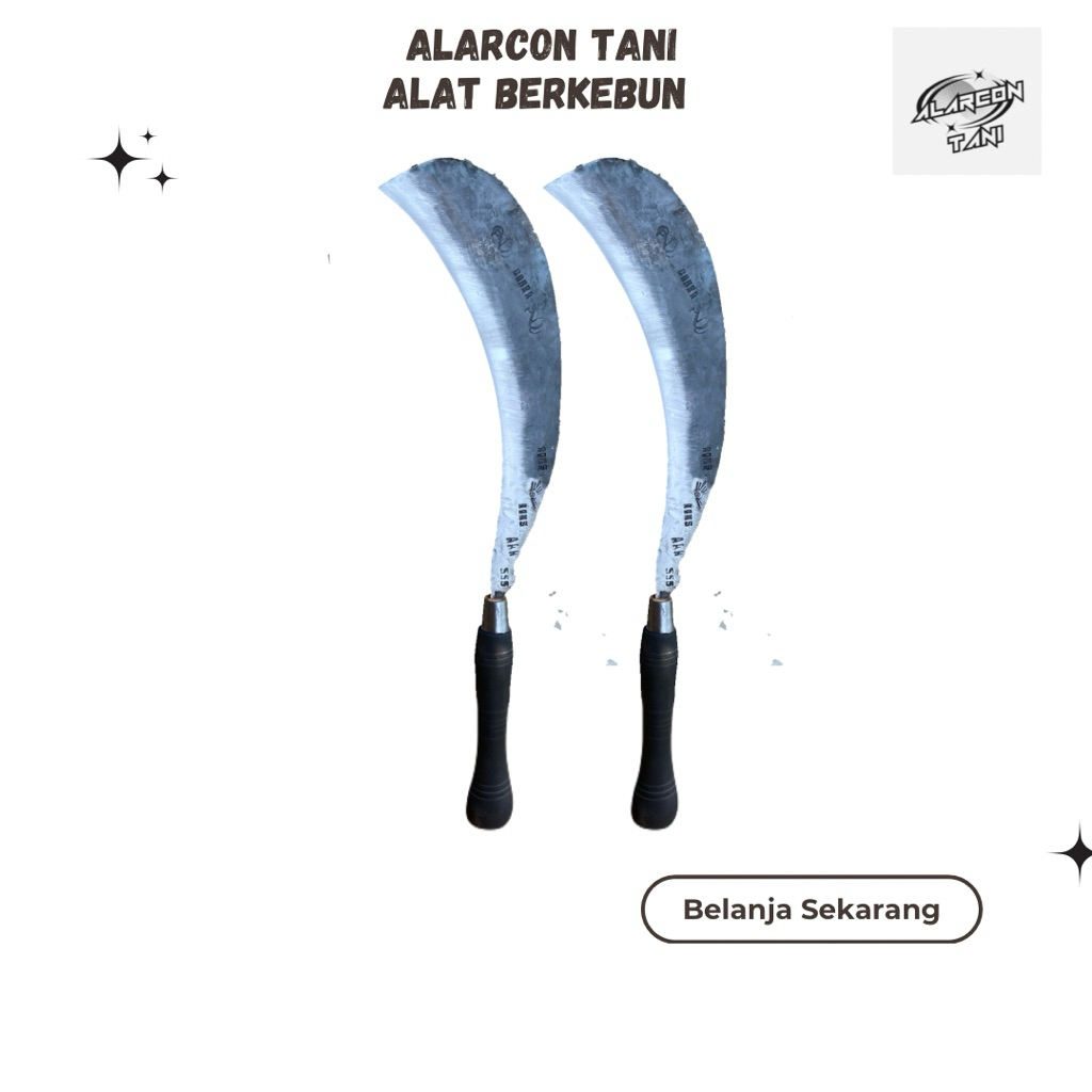 arit tebu / alat panen tebu / arit tebang tebu siap pakai