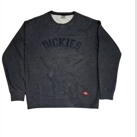 Dickies Logo Crewneck / Dickies Embroidered Arch Logo Sweatshirt