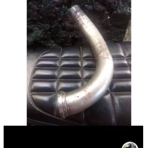 Leher Gulu Knalpot Yamaha RX 125 Original
