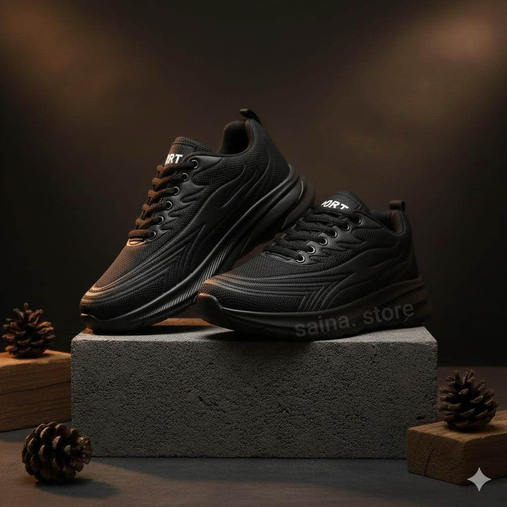 new sepatu lari pria wanita sepatu joging empuk ringan