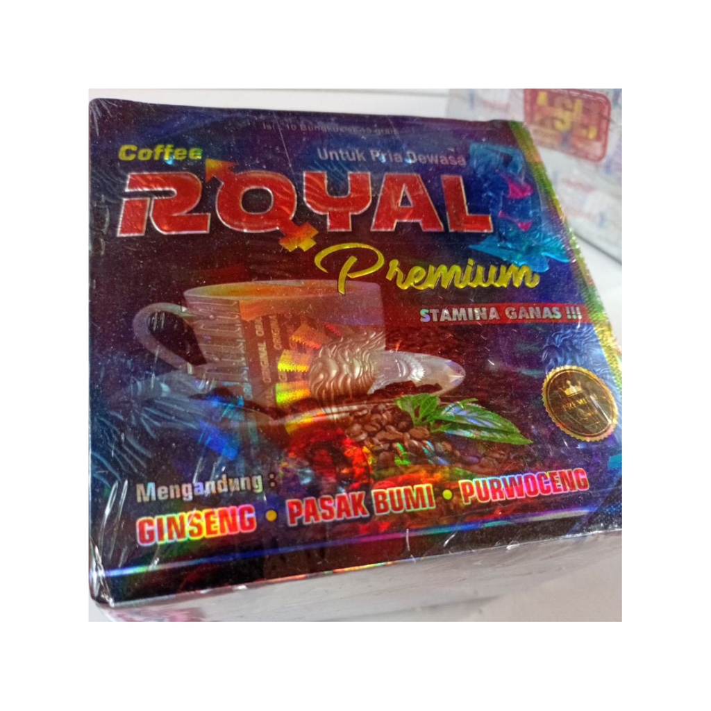 Kopi Royal Premium-Kopi Berkualitas Untuk Pria Dewasa, Bahan Asli Sehat