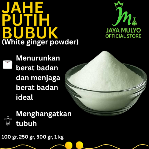 Jahe Putih Bubuk 250 gr / Jahe Bubuk