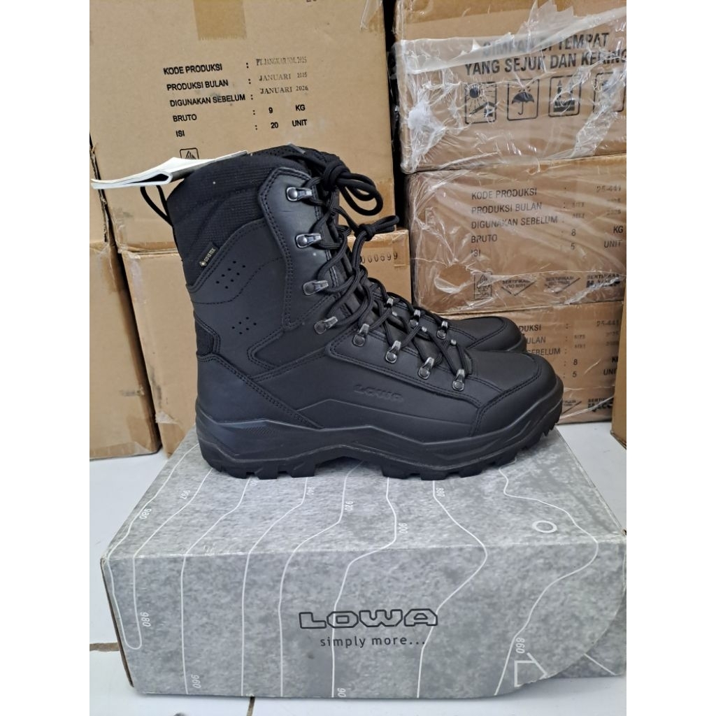 Sepatu PDL Lowa Renegade II GTX HI TF ukuran 42½ Original Slovakia