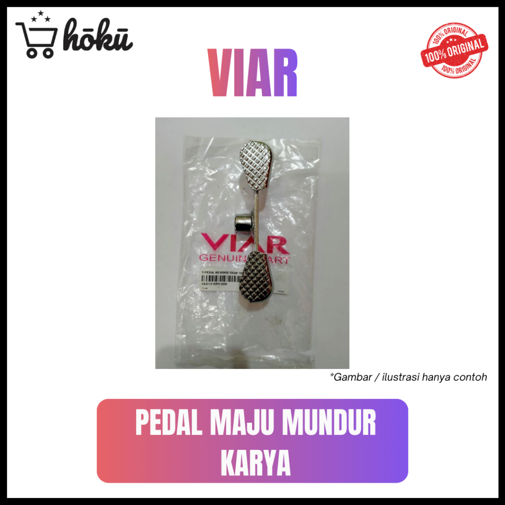VIAR KARYA - Pedal Maju Mundur / Pedal Perseneleng Maju Mundur / Pedal Gigi Maju Mundur Roda Tiga Sp