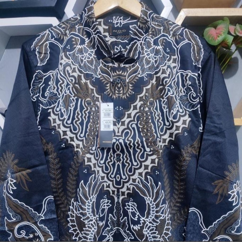 MOC Baju batik kekinian Kemeja Pria MOC originall