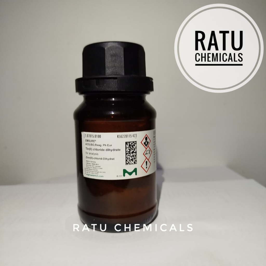 TIN II CHLORIDE MERCK 107815 / TIMAH II KLORIDA 100GRAM