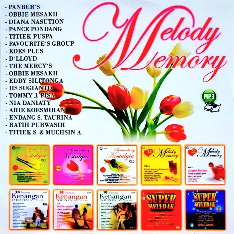 Kaset MP3 Melody Memory Tembang Kenangan Nostalgia