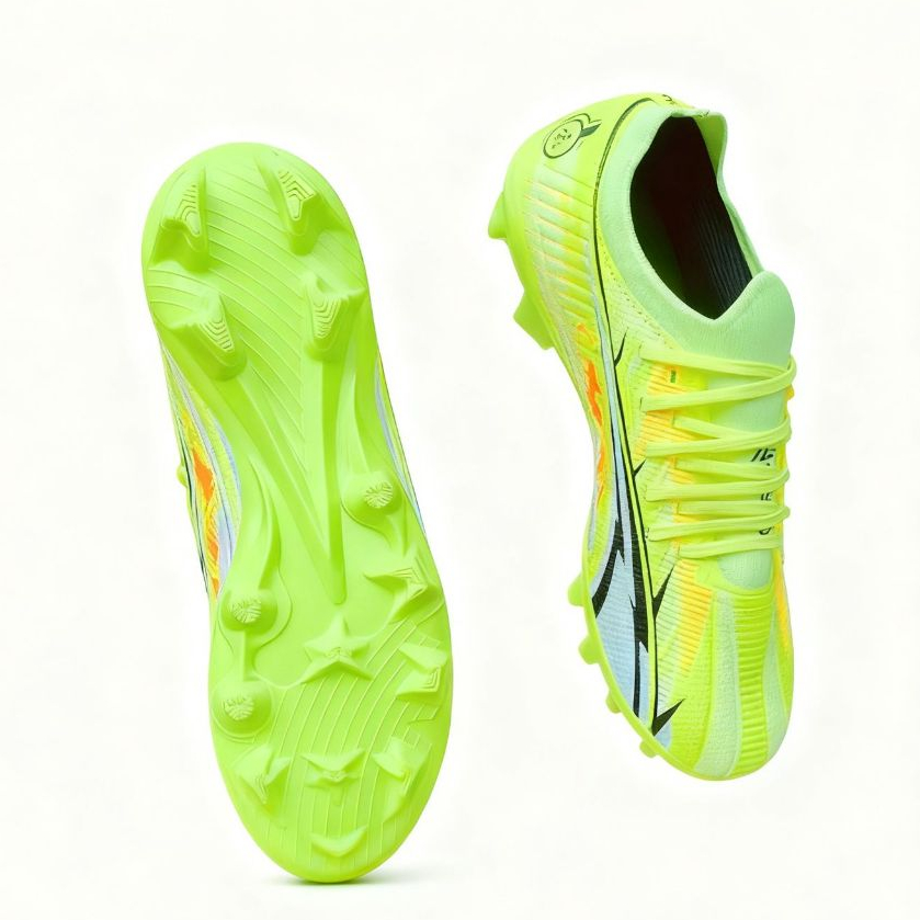 BIG PROMO Sepatu Bola AZERO TRIBAL Stabilo Outsole Hijau Size 38-43