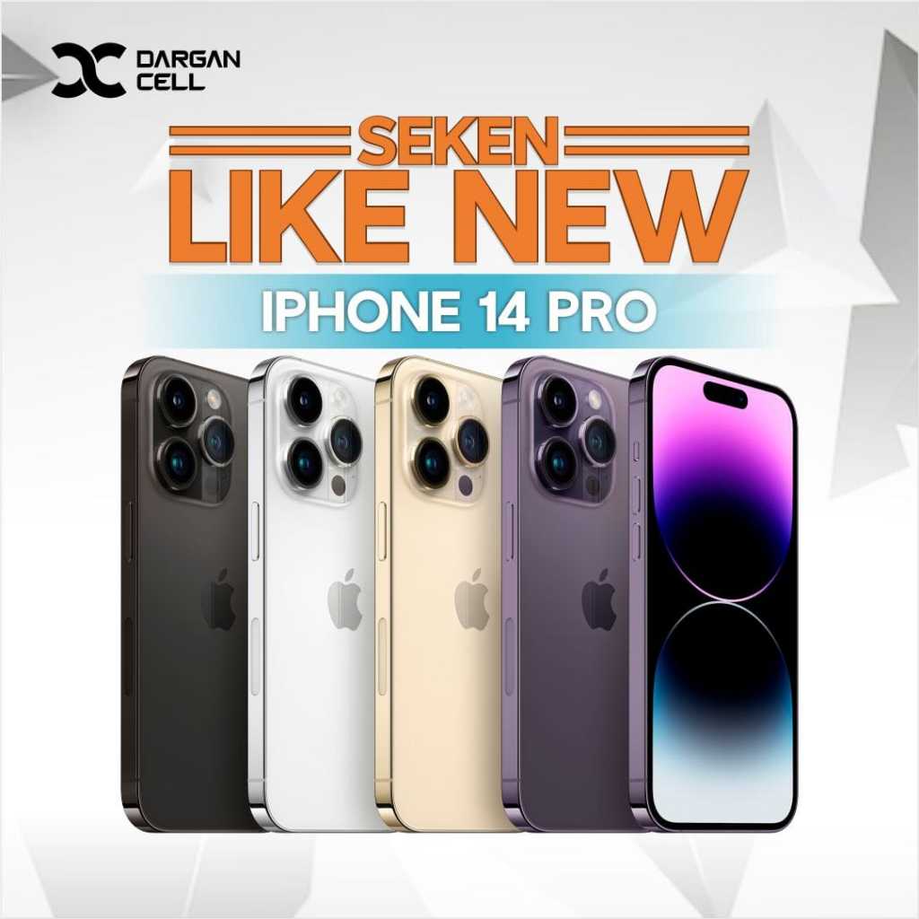 HANDPHONE 14 PRO 128GB 256GB SECOND ALL OPERATOR WIFI ONLY