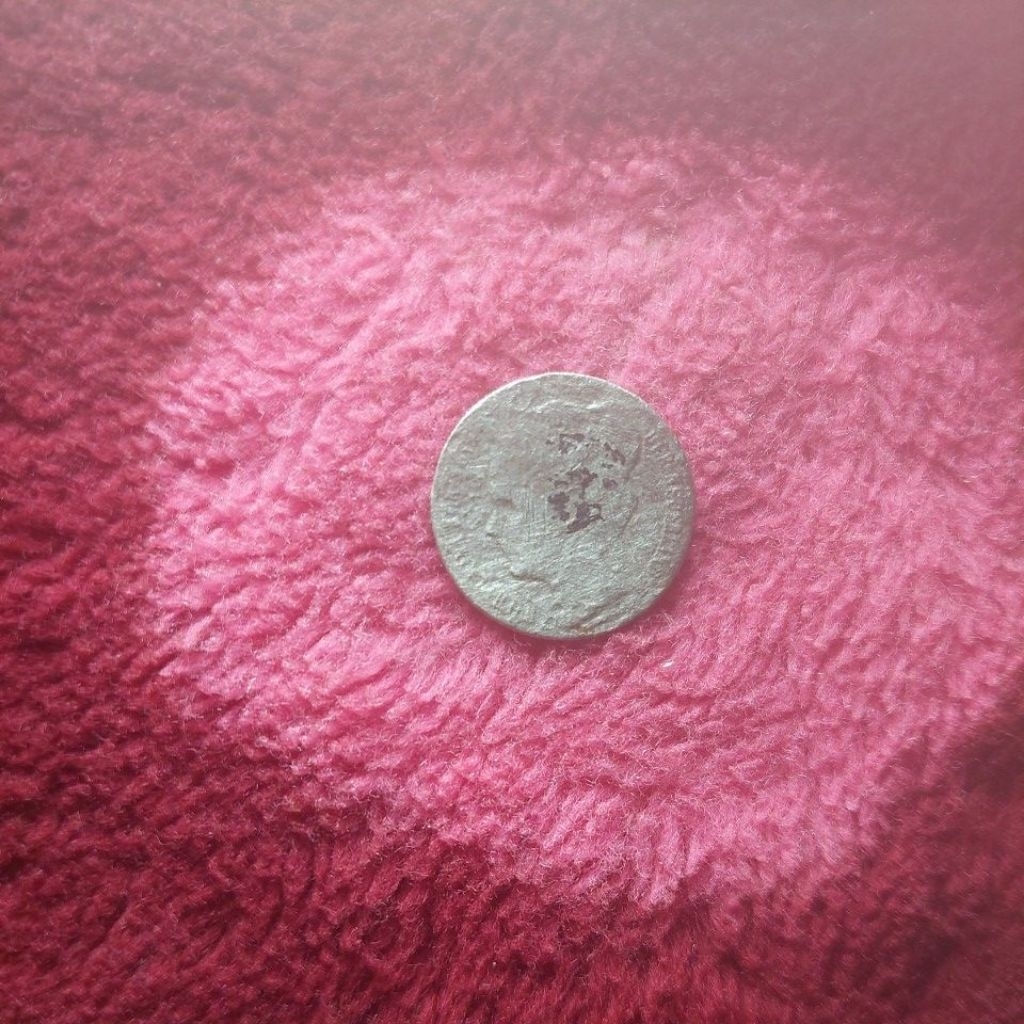 1/2 gulden wilhelmina mahkota asli