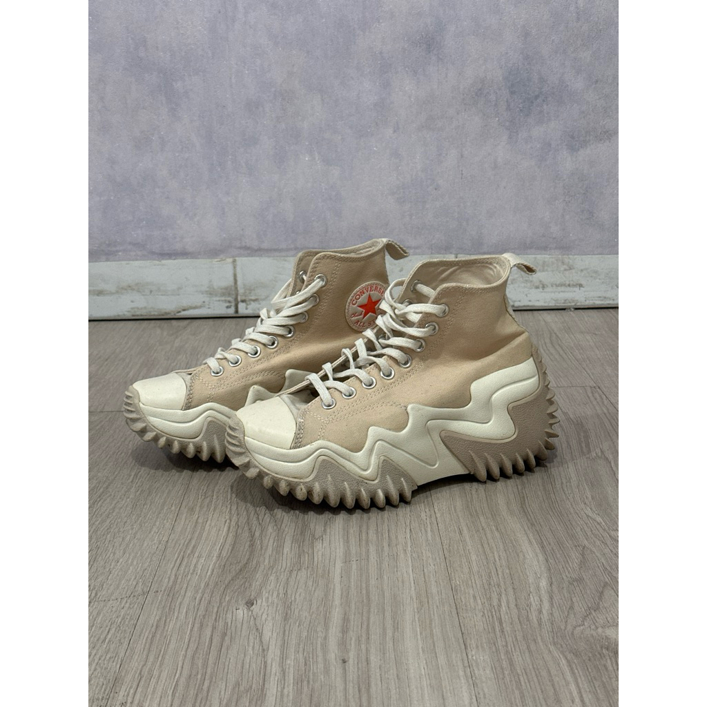 [PRELOVED] CONVERSE RUN STAR MOTION BEIGE 100% ORIGINAL