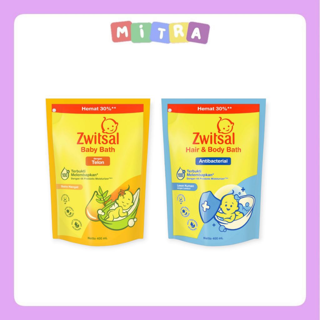 Zwitsal Sabun Cair Bayi Refill 400ml