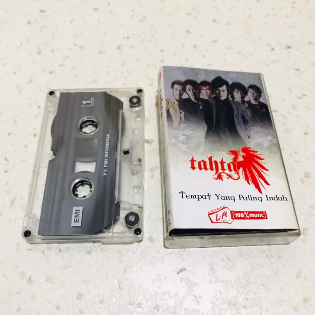 Kaset Pita TAHTA - Tempat yang paling indah - Kaset Pita Original
