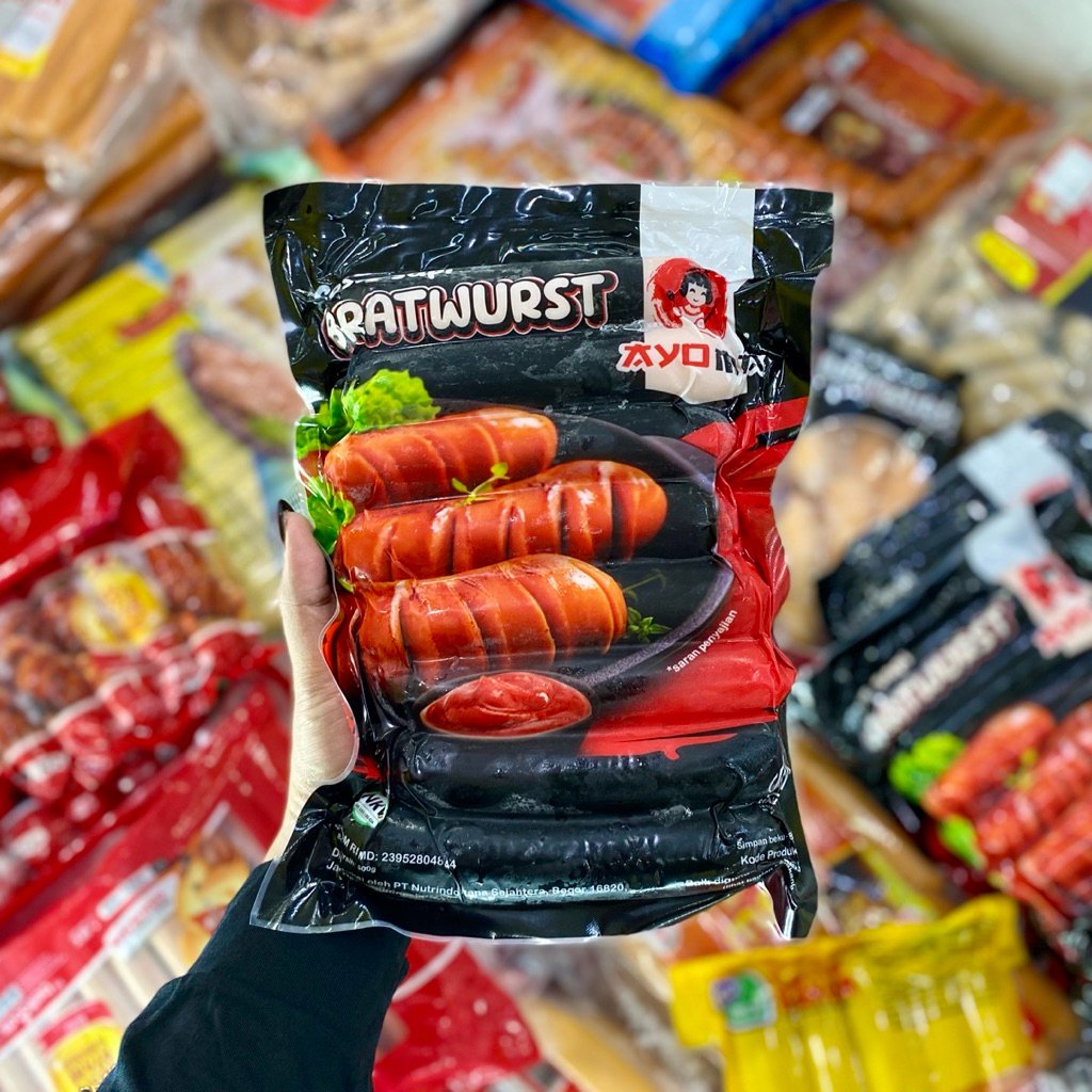 Ayoma Sosis Sapi Bratwurst Jumbo 500gr
