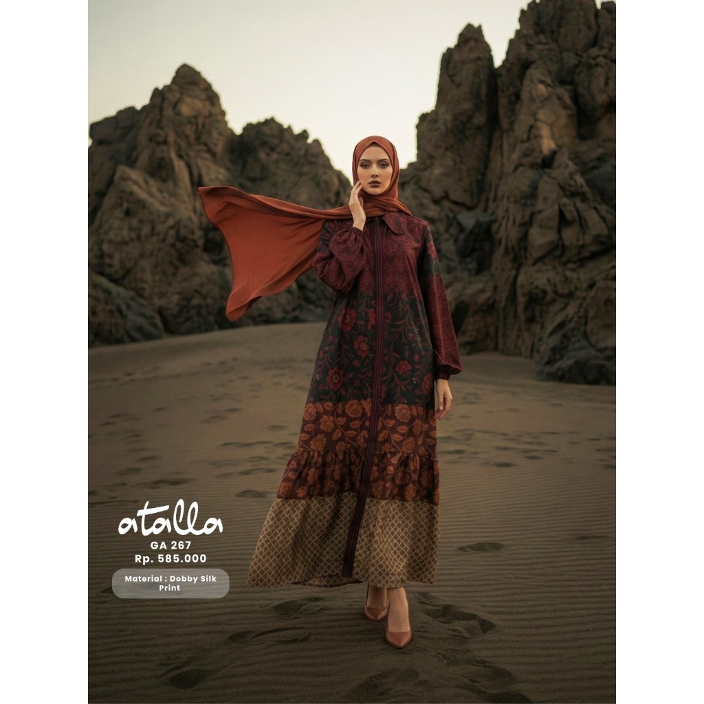 Gamis Atalla GA 267 / Atalla 267 / Atalla / Atalla Edisi Lebaran