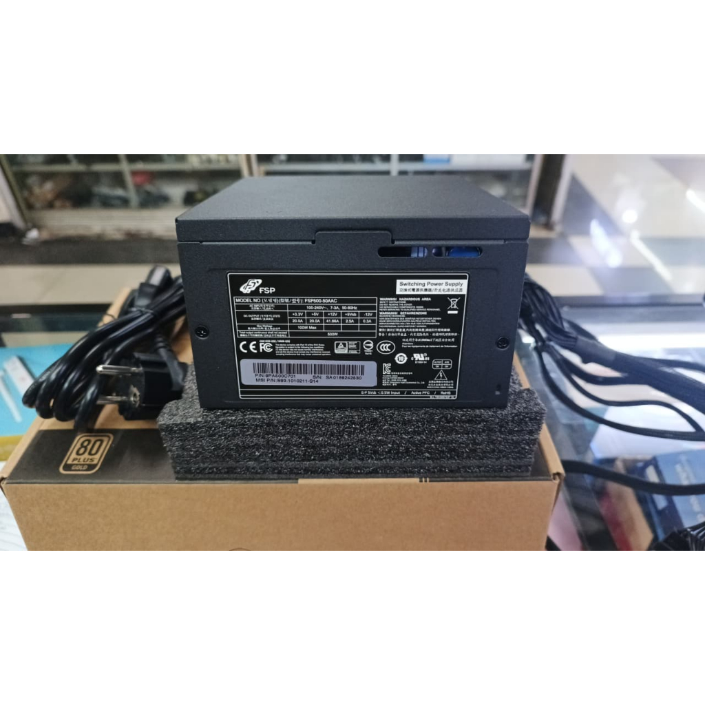 POWER SUPPLY FSP PSU 500 WATT
