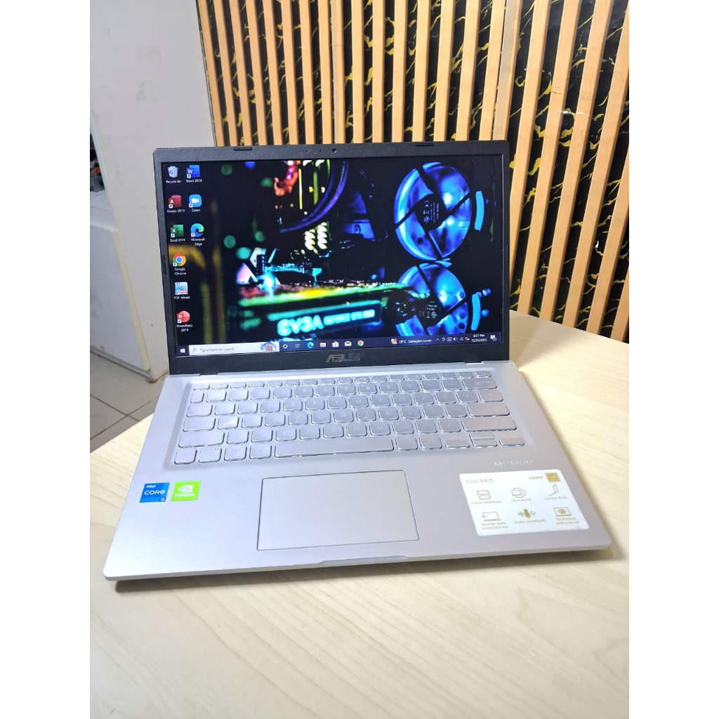 Laptop Asus X415 Core i3 Gen 11 Ram 8GB SSD 256GB NVIDIA GeForce MX330 Like New