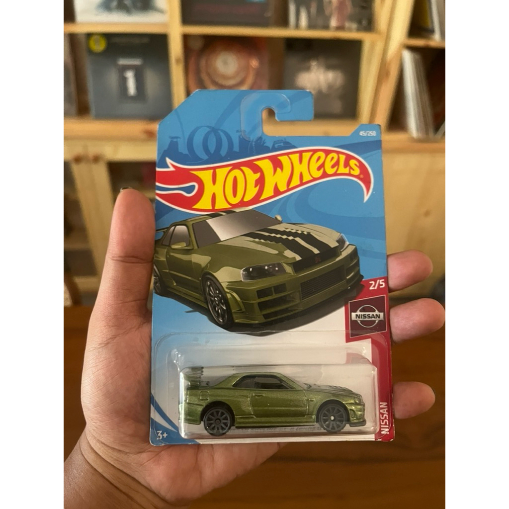 HOT WHEELS NISSAN SKYLINE GT-R (BNR34)
