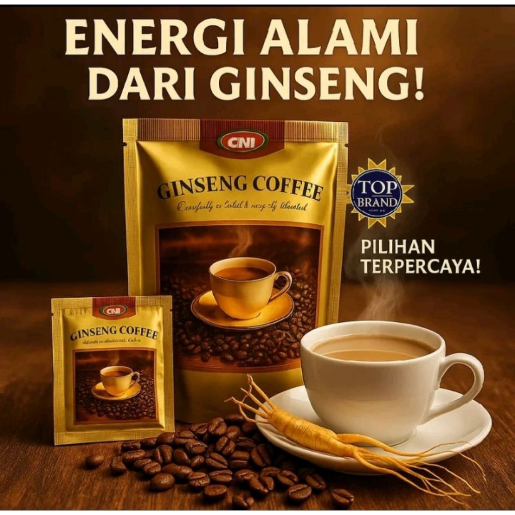 Ginseng Kopi CNI 20 Sachet