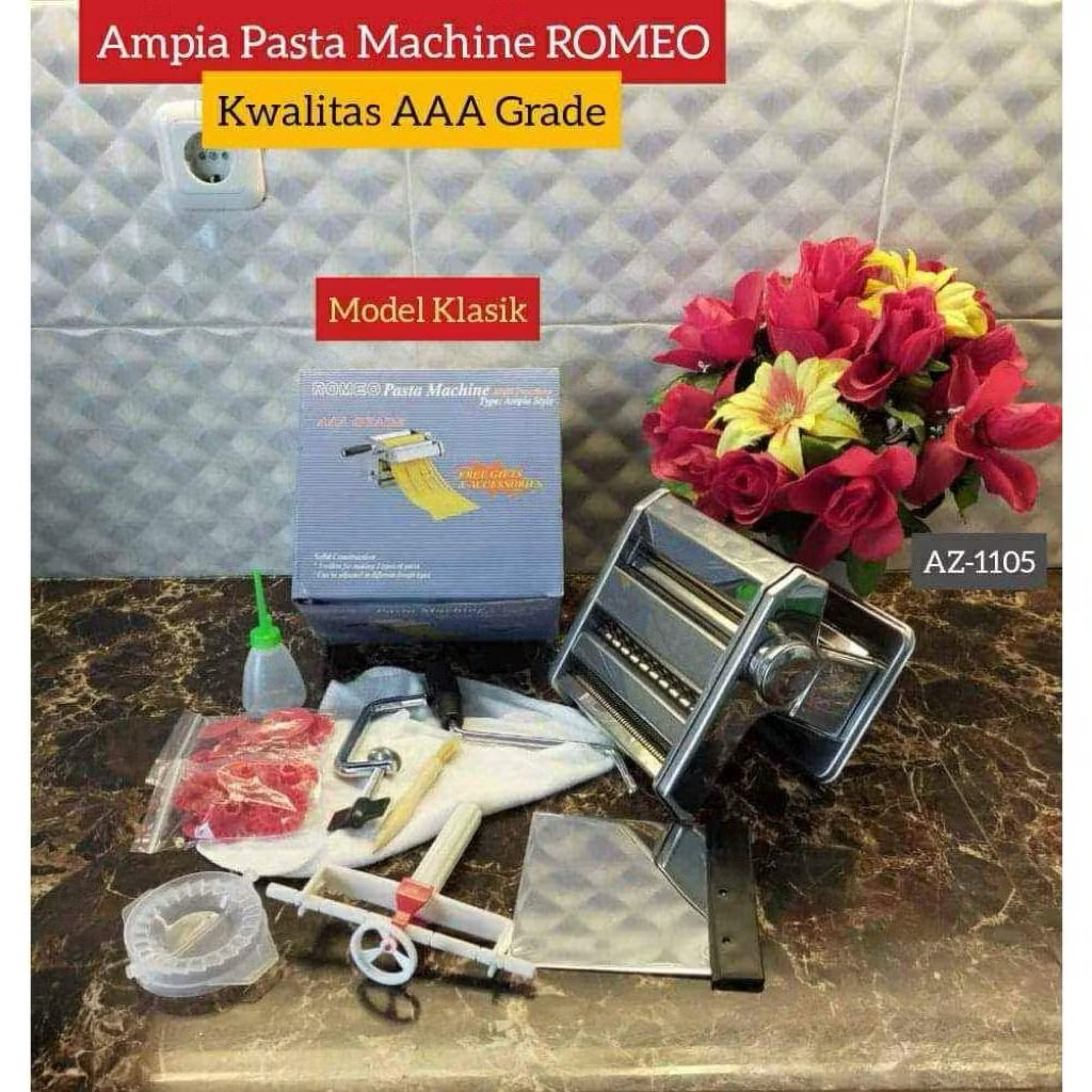 mesin gilian mie molen ampia pasta maker cheese stick romeo