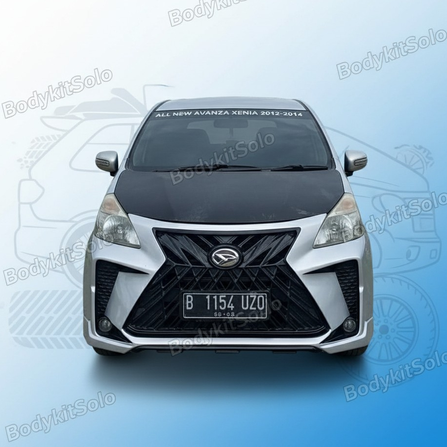 Bemper Bodykit Avanza Xenia Veloz 2012 2013 2014 2015 Custom LEXUS (Paket Upgrade)