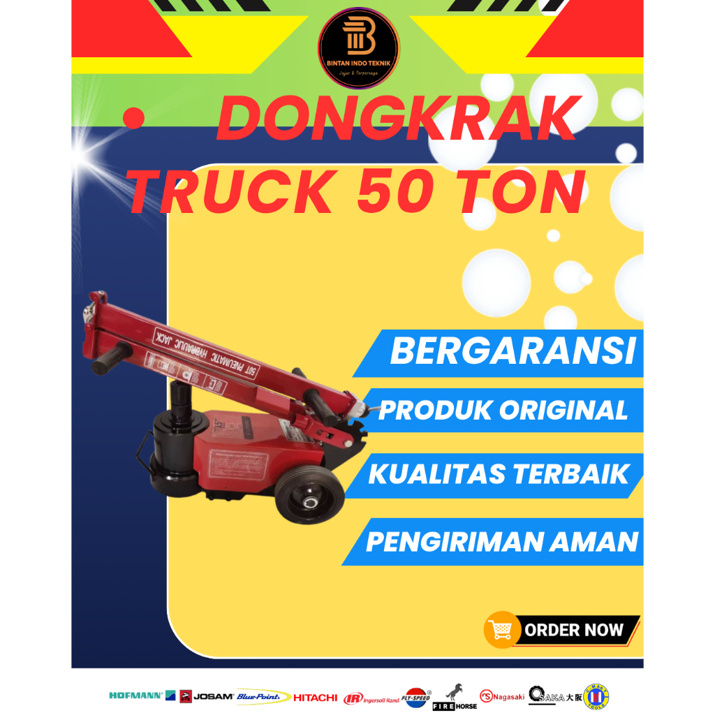 Truck Floor Jack 50 Ton // Dongkrak Buaya 50 Ton