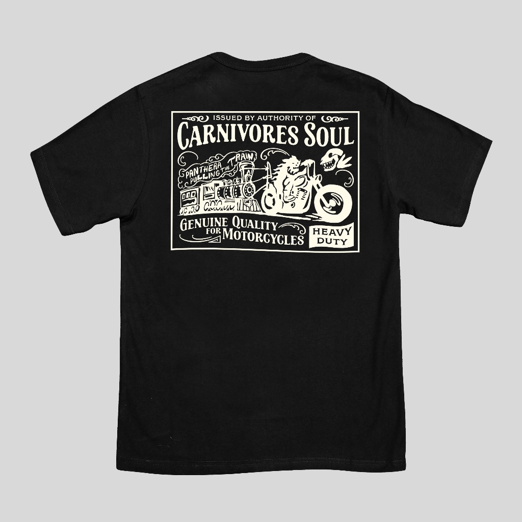 Carnivores Soul - Panthera Pulling Train Tees