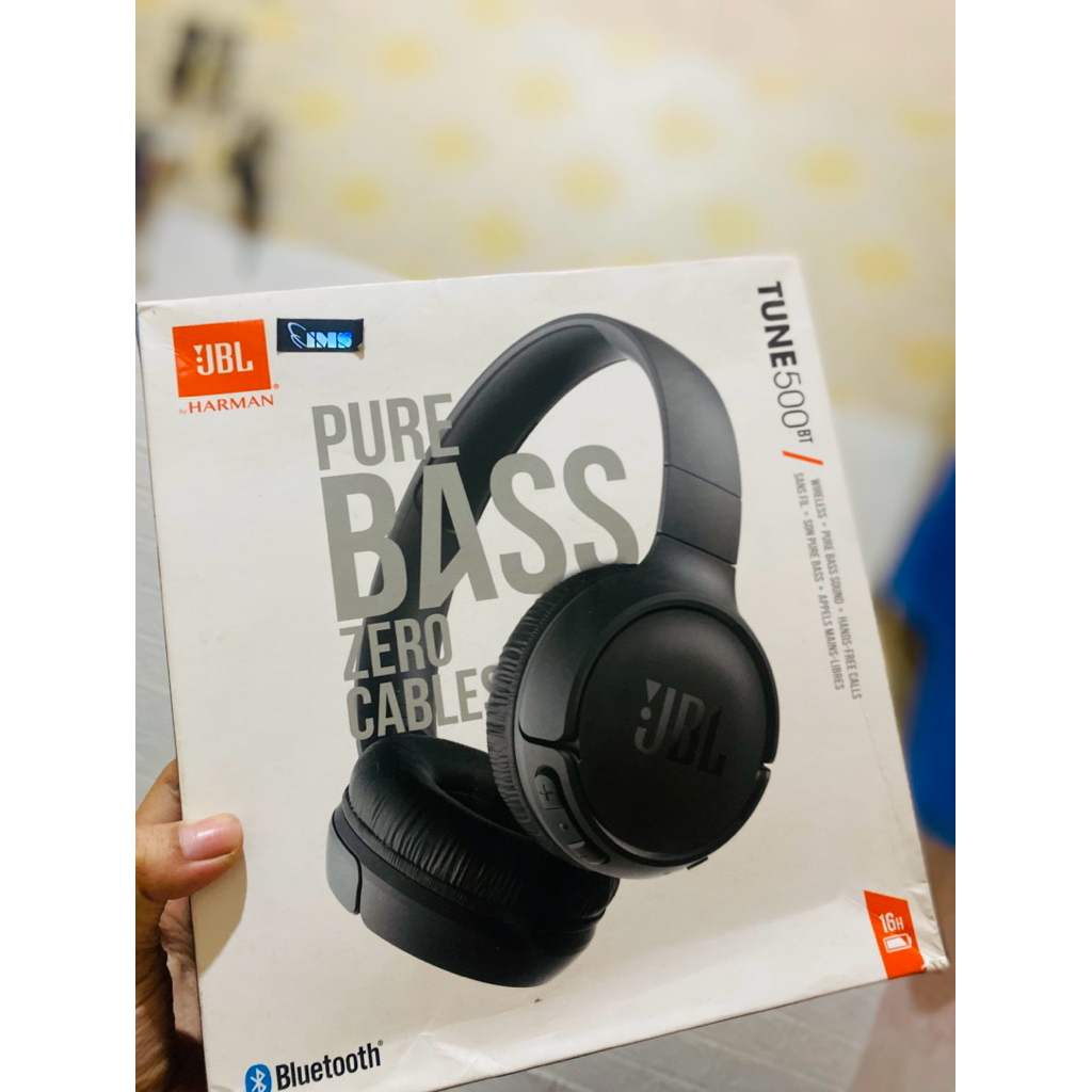 Headset JBL TUNE 500BT PURE BASS