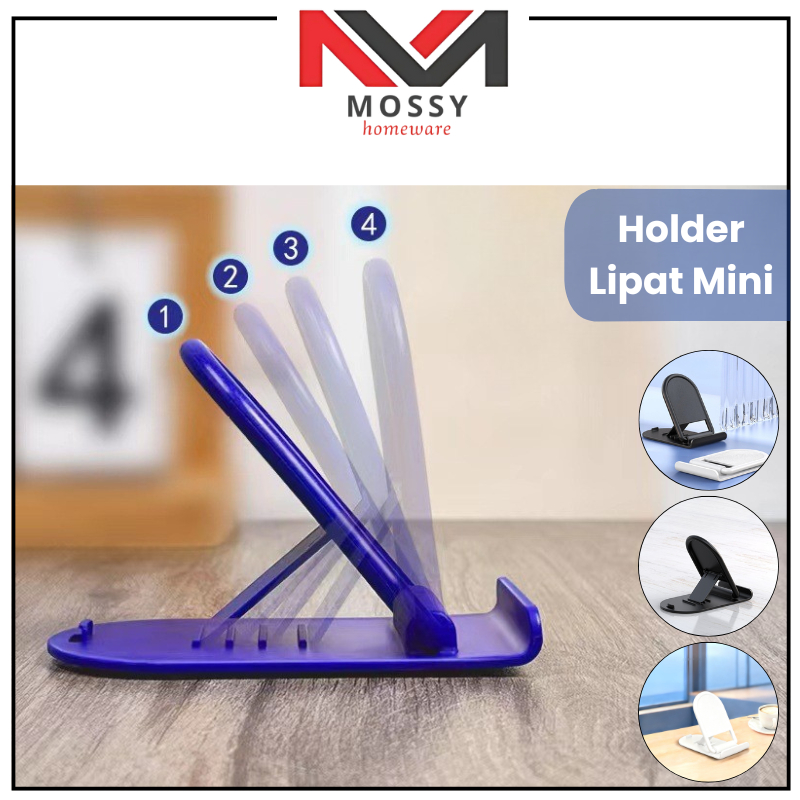 MOSSY Holder HP Mini Lipat Multifungsi / Holder Stand Dudukan HP Mini Lipat