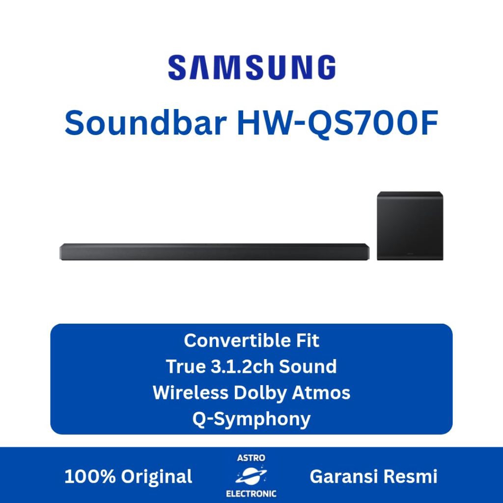 SAMSUNG HW-QS700F / QS700F / Q700F SOUNDBAR WIRELESS DOLBY ATMOS 3.1.2 CHANNEL