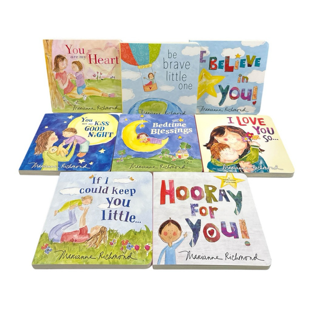 Marianne Richmond Big Library (8 Board Book Boxed Set)  I LOVE YOU SO... IF I COULD KEEP YOU LITTLE.