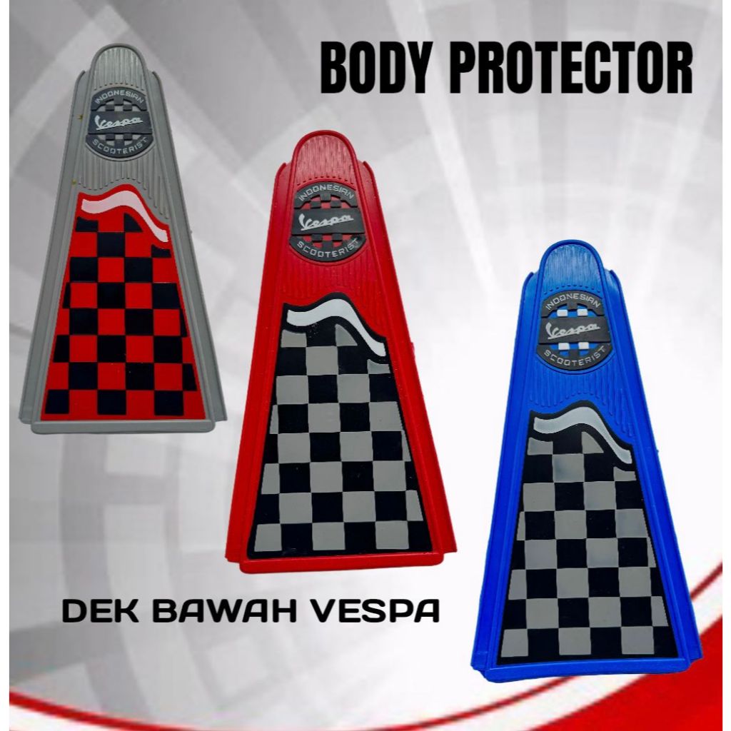 KARET LIDAH DEK TENGAH VESPA SUPER VESPA SPRINT KARPET TEBAL VESPA SUPER SPRINT