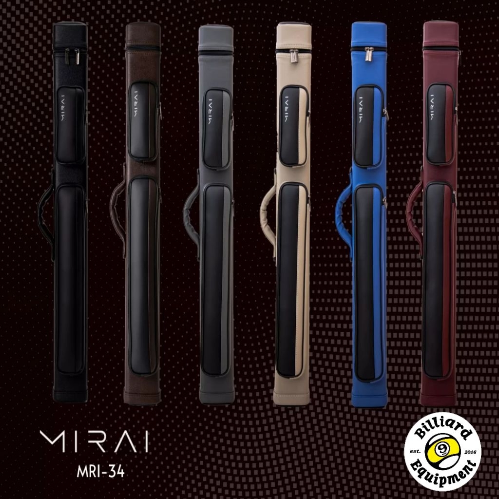 Mirai HardCase 3x4 | Tas Billiard Mirai | Cue Case Mirai