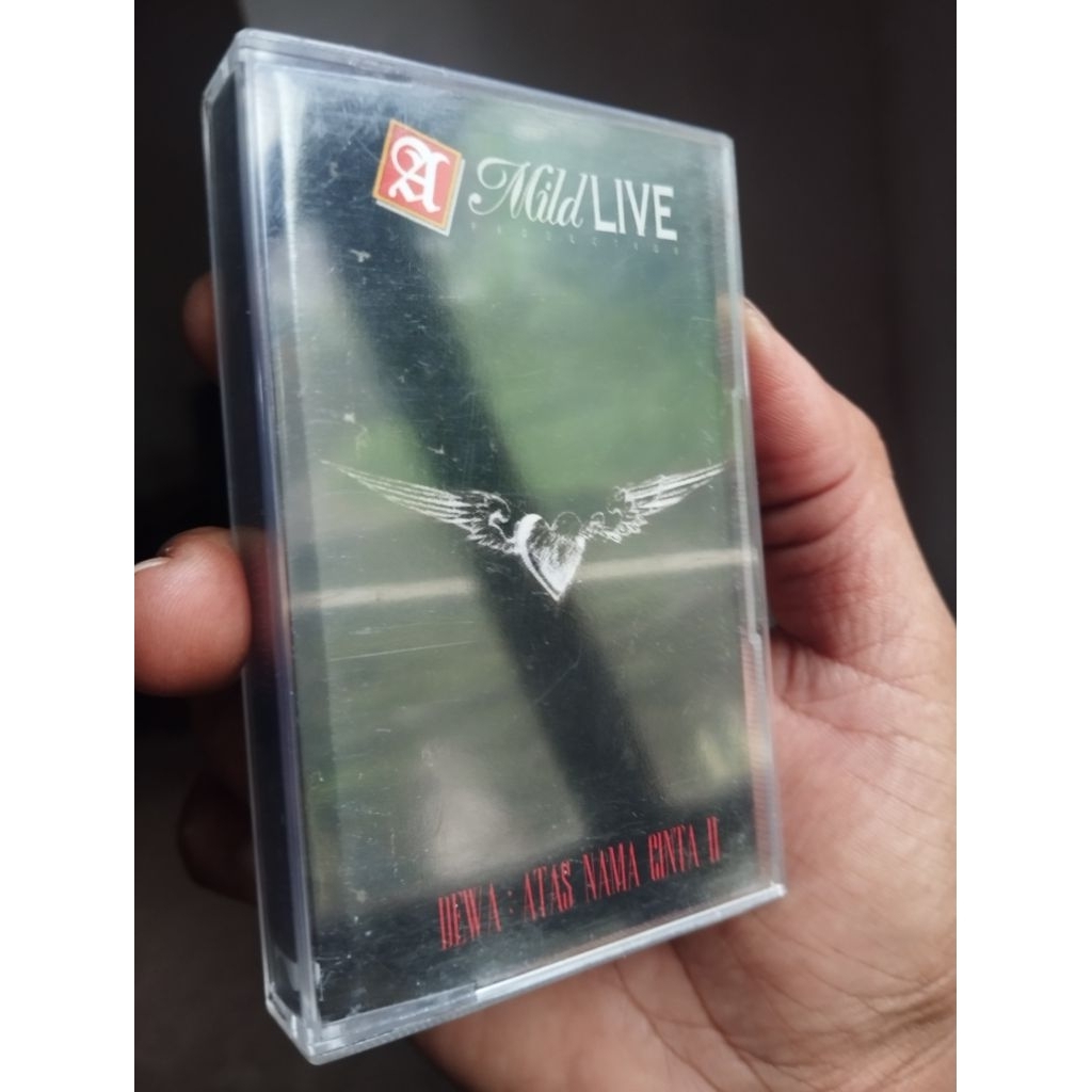 kaset pita dewa19 atas nama cinta 2 original mulus