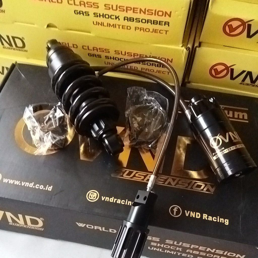Monoshock shock VND Ak 666 3click 2tabung 205mm jupiter mx /mx king
