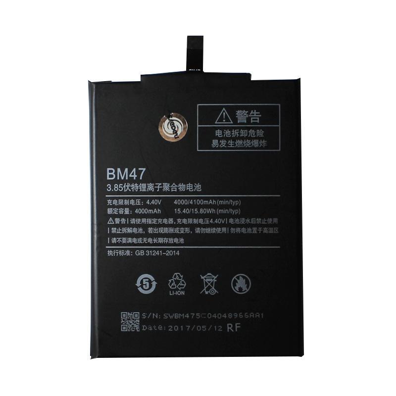 BATERAI/ BATTERY/ BATRE/ BATT ORIGINAL/ ORI XIAOMI REDMI 3/ BM47/ BM 47/ BM-47
