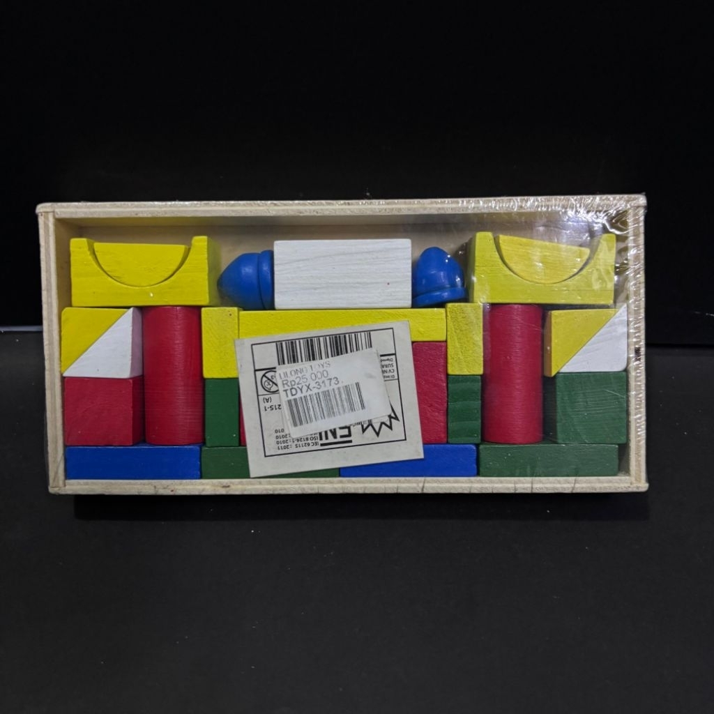 WOODEN BLOCK RUMAH V2, WODDEN BLOCK BANGUN RUMAH, BLOCK KAYU