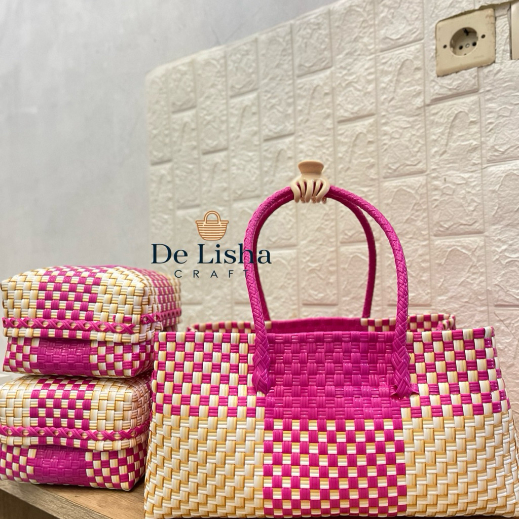 Tas jali keben isi 2/sudah include besek bambu/canangsari/bali keben