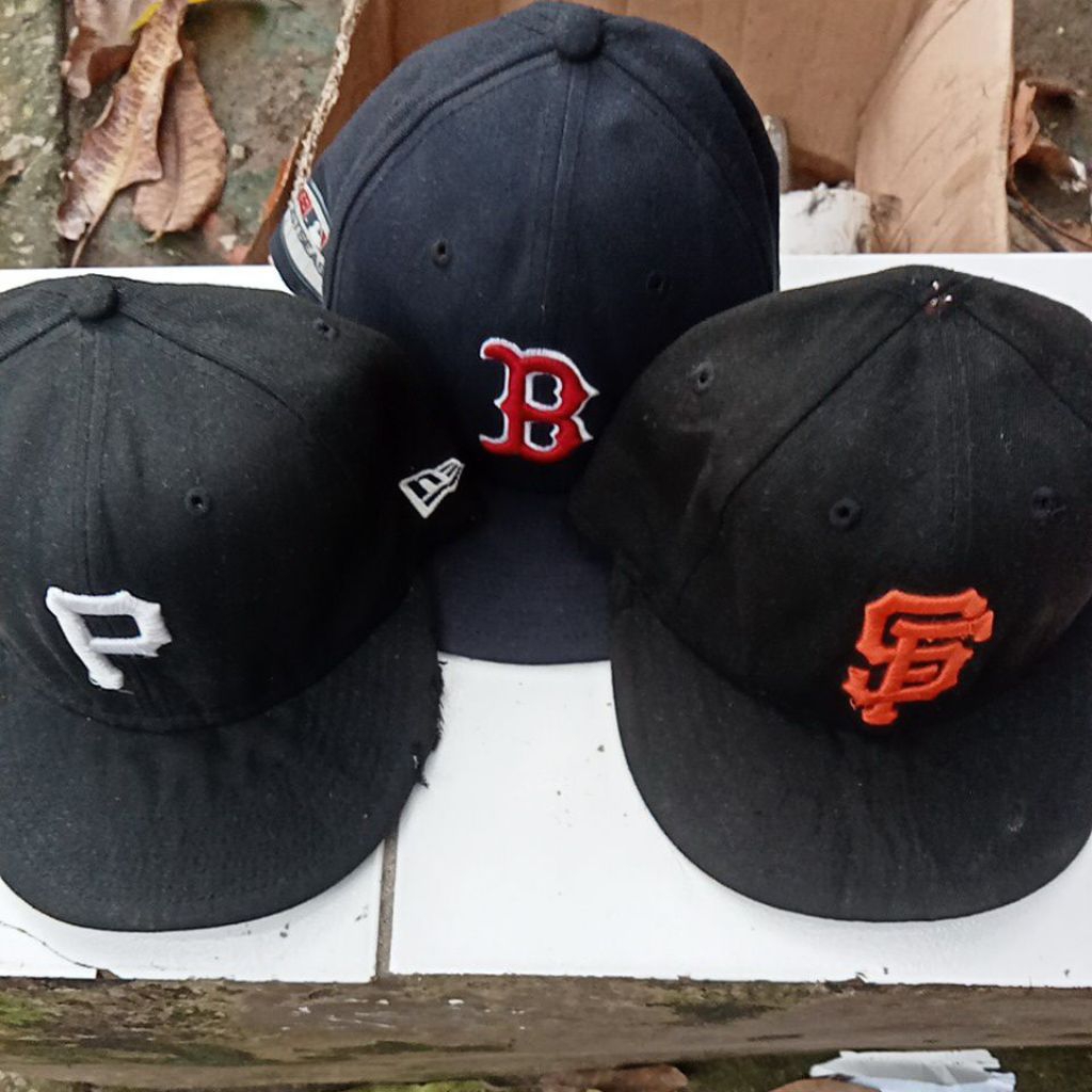 topi new era logo P original size 59cm