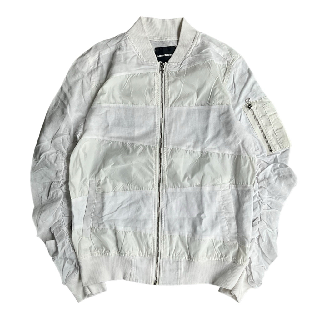 Semantic Design Bomber Jacket