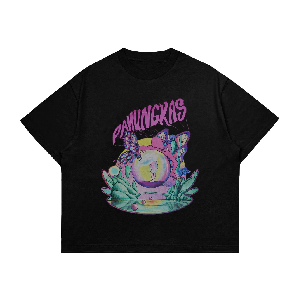 KAOS BAND LOKAL PAMUNGKAS FOE UNISEX CREW NECK KATUN COMBED 24S I TSHIRT PRIA I BAJU - 289