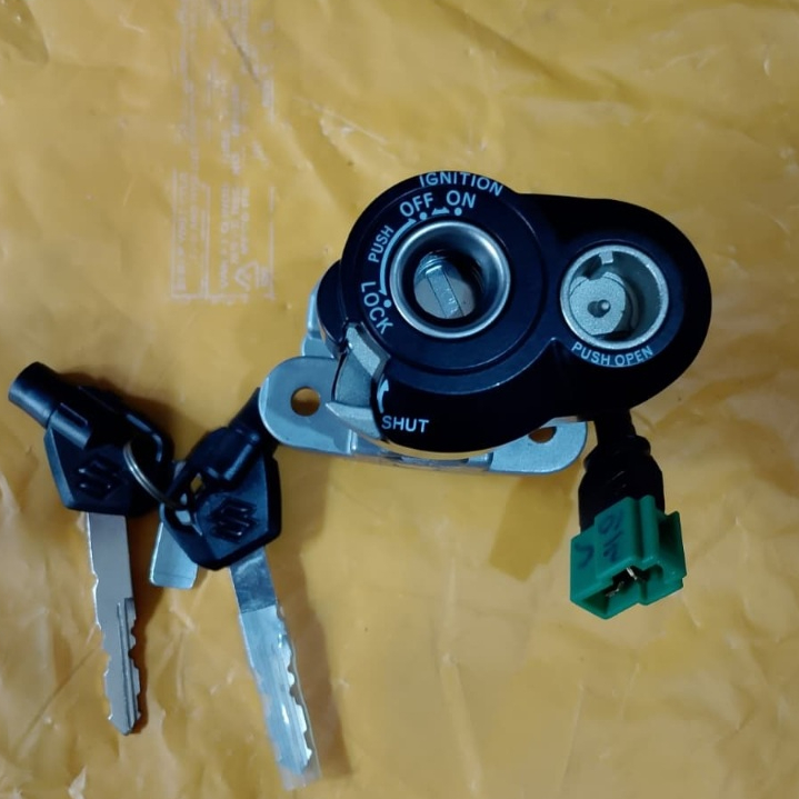 KUNCI SEPEDA MOTOR SET SUZUKI SATRIA FU 150 NEW ORIGINAL