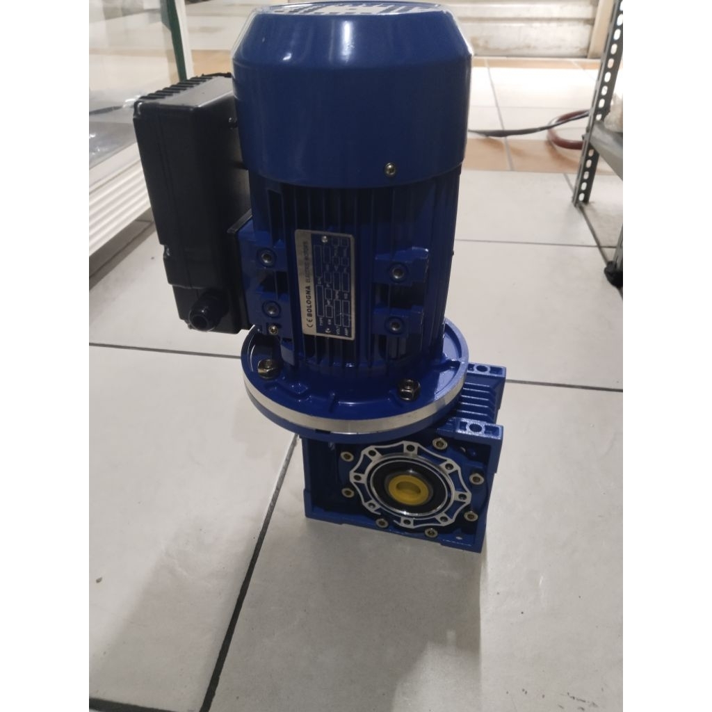 Nmrv 063 WORM GEAR MOTOR NMRV 063 RATIO 1:7.5 - 80 0.75KW 1HP 1PHASE